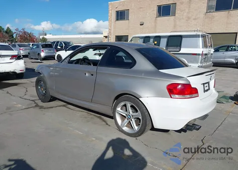 2008 BMW 135I z USA, uszkodzony, nr VIN WBAUC73508VF25244